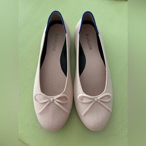Rothy's Women's Pastel Pink Ballet Flats Size 8 NWOT